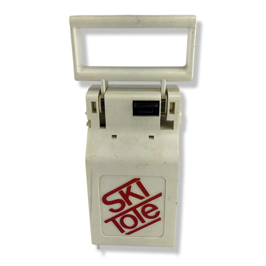 Vintage Ski Tote Red & White MADE IN USA!