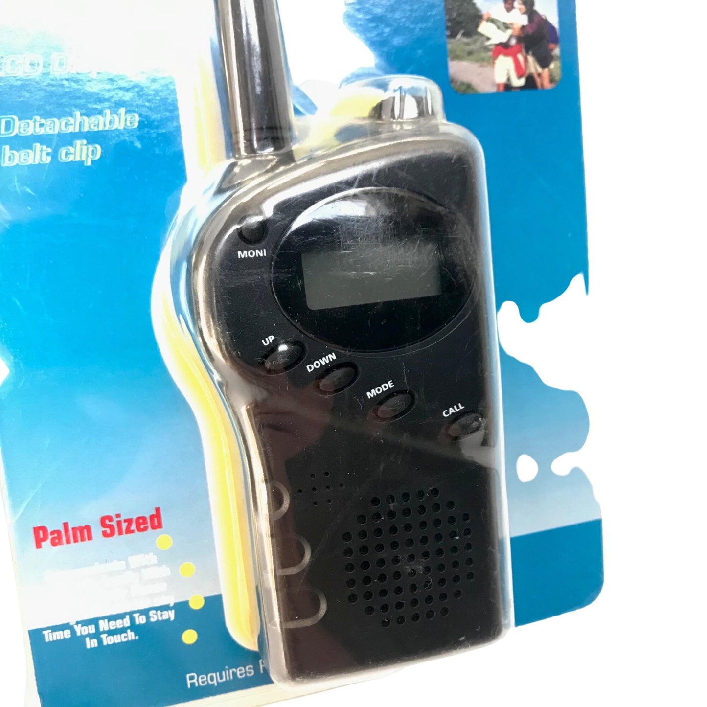 Pair Of FRS 2-Way Radios 14 Channels 2-Mile Range Walkie-talkies NOS