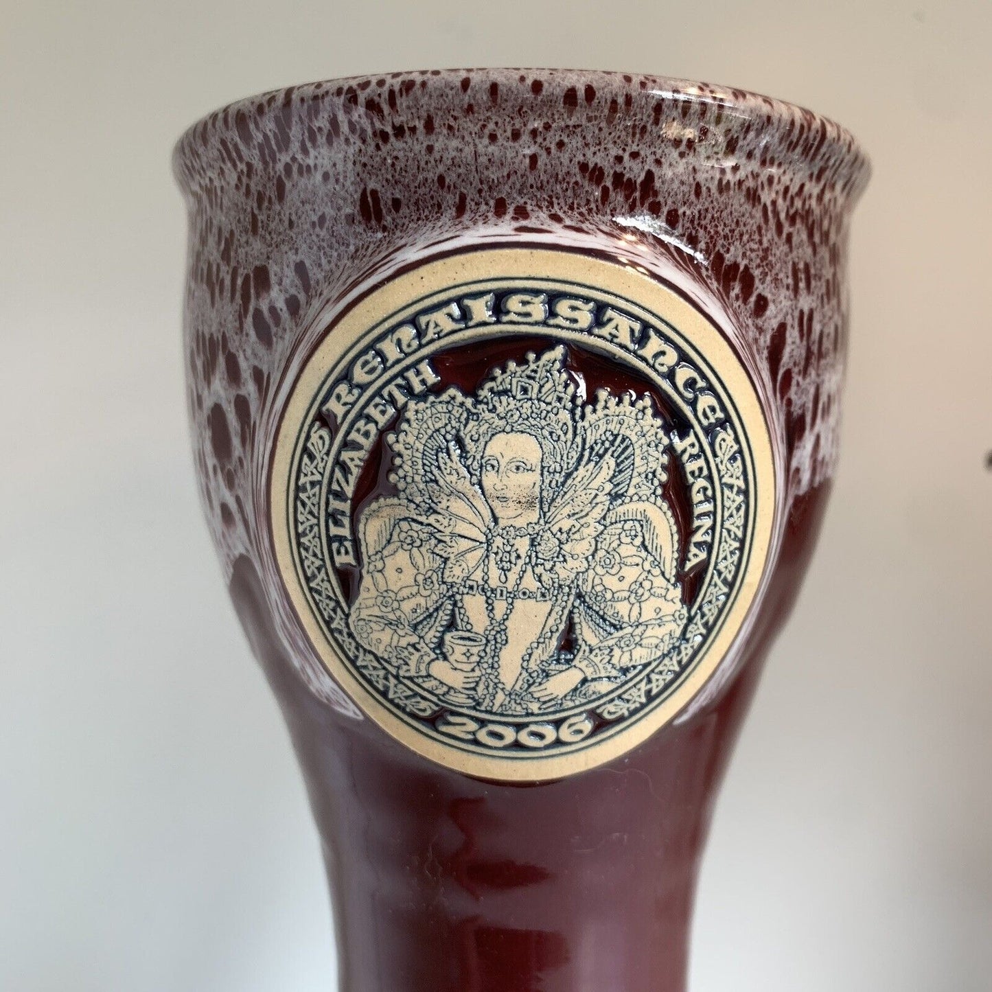 Deneen Pottery St. Paul Minnesota Renaissance Elizabeth Regina Goblet