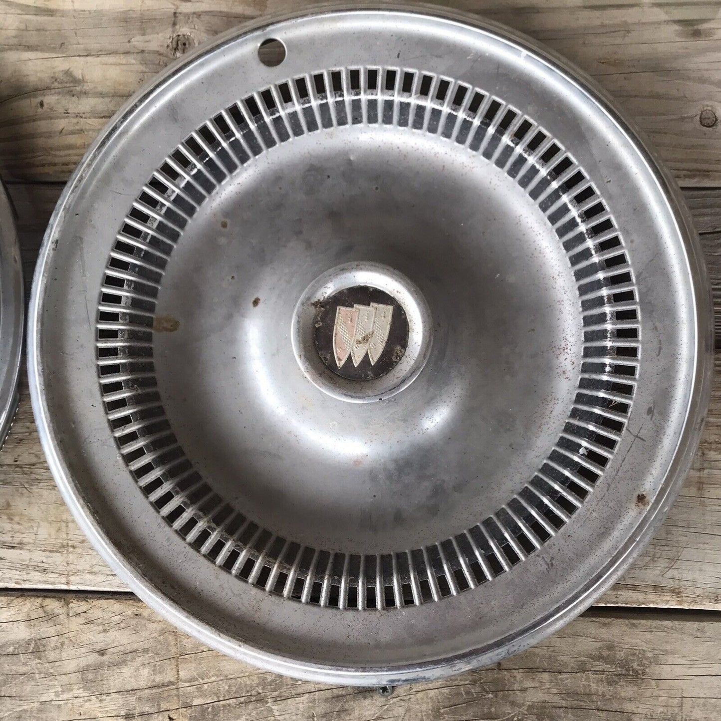 Pair of Vintage 1970’s? Buick Hubcaps 14” Wheel Cover Lot 2