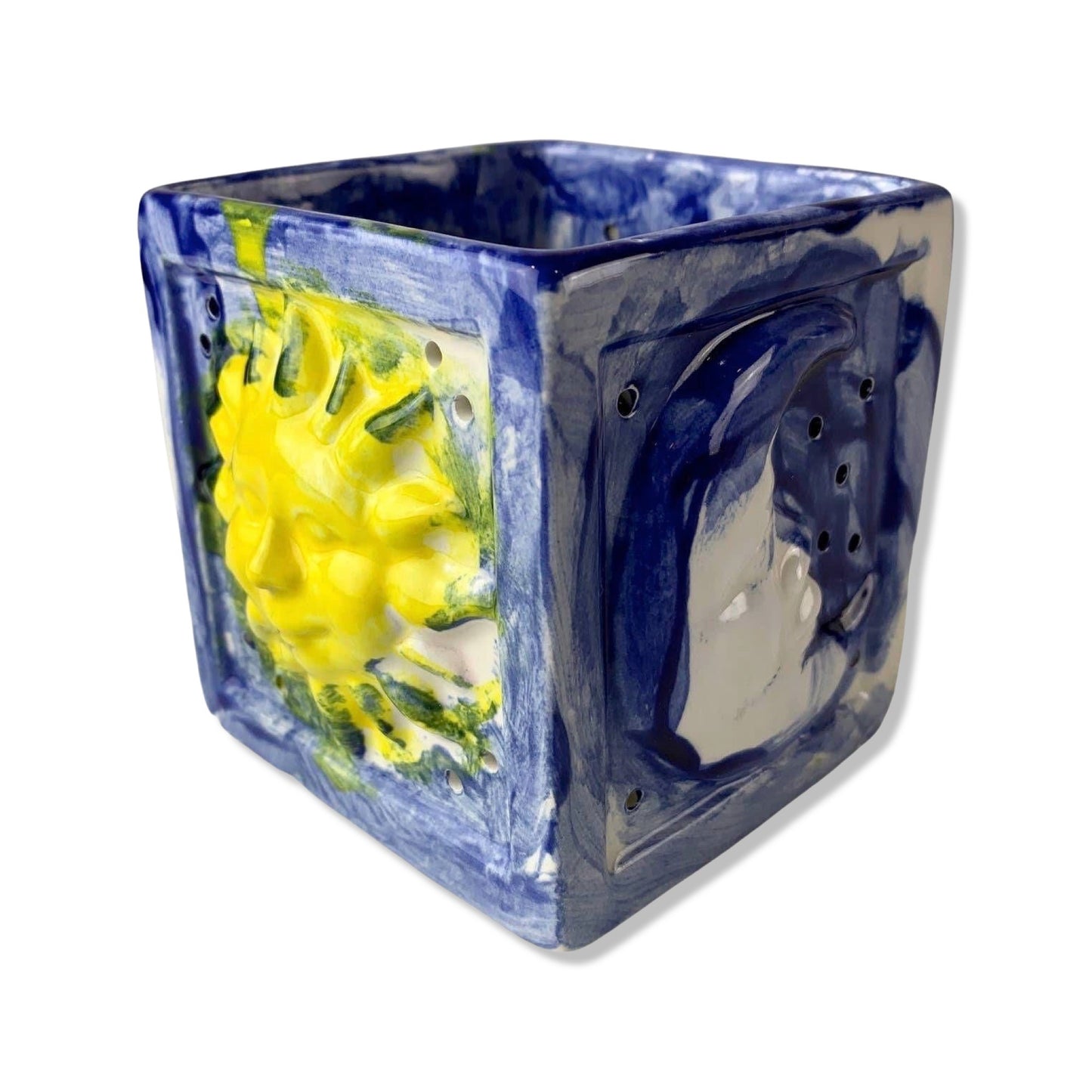 Hand painted Ceramic Tealight Holder