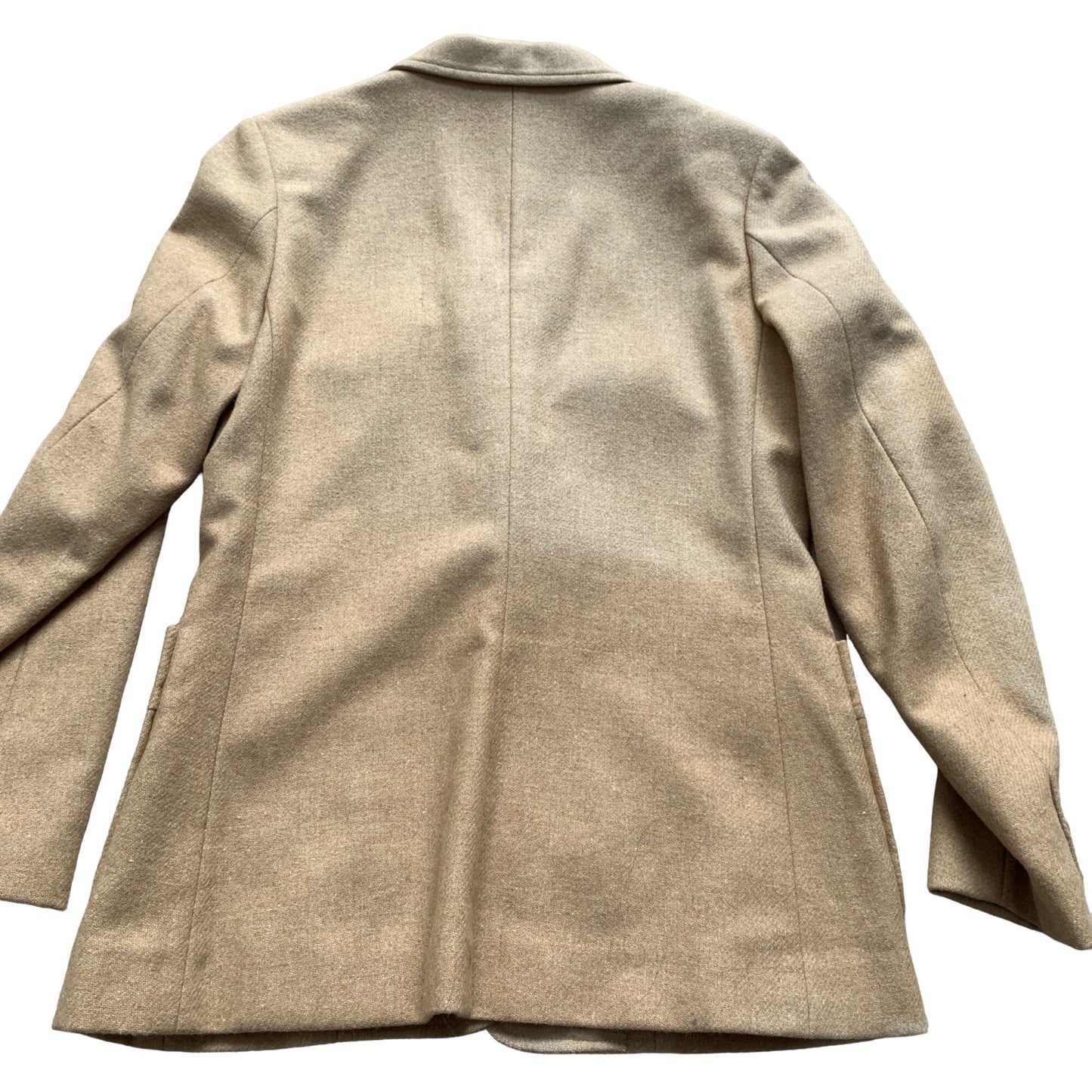 Vintage Marianne Fashion Tan Wool Blazer Made in Japan