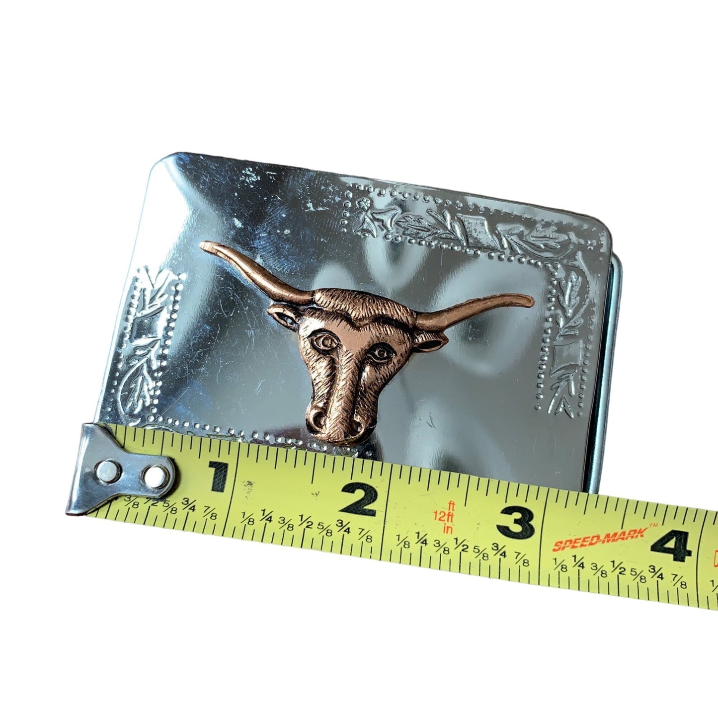 Metal Cow Bull Head Belt Buckle