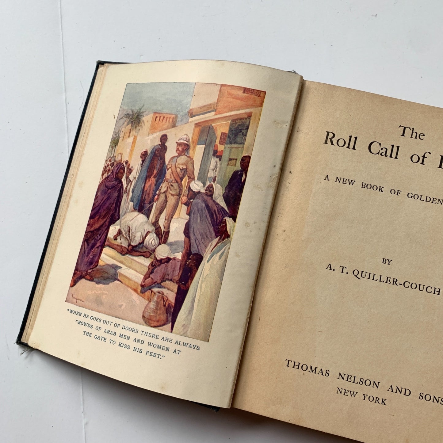 The Roll Call of Honor by Arthur Quiller-Couch Hardcover Vintage