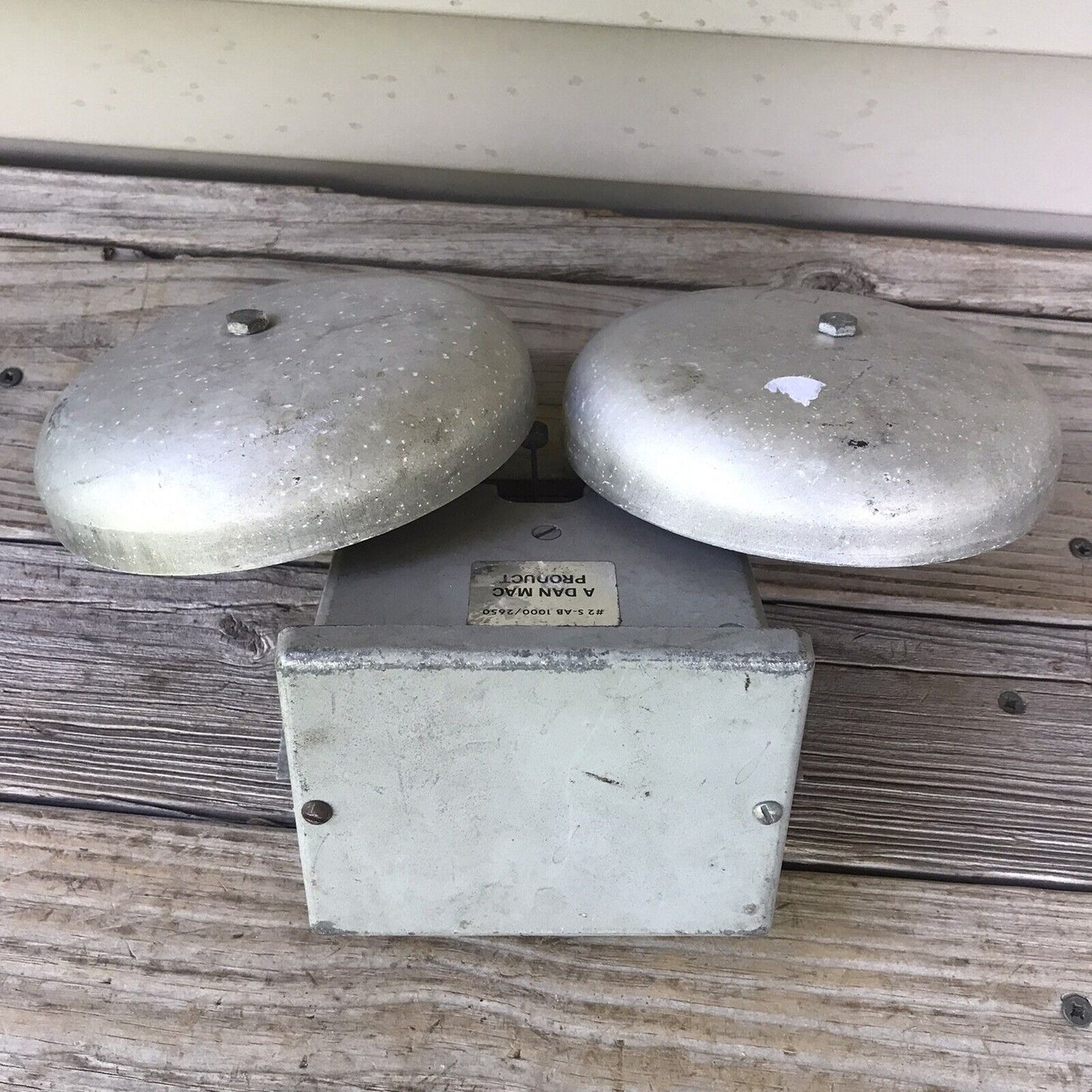 Vintage Dan Mac #2 School Bell S-AB 1000/2650 Telephone Bell