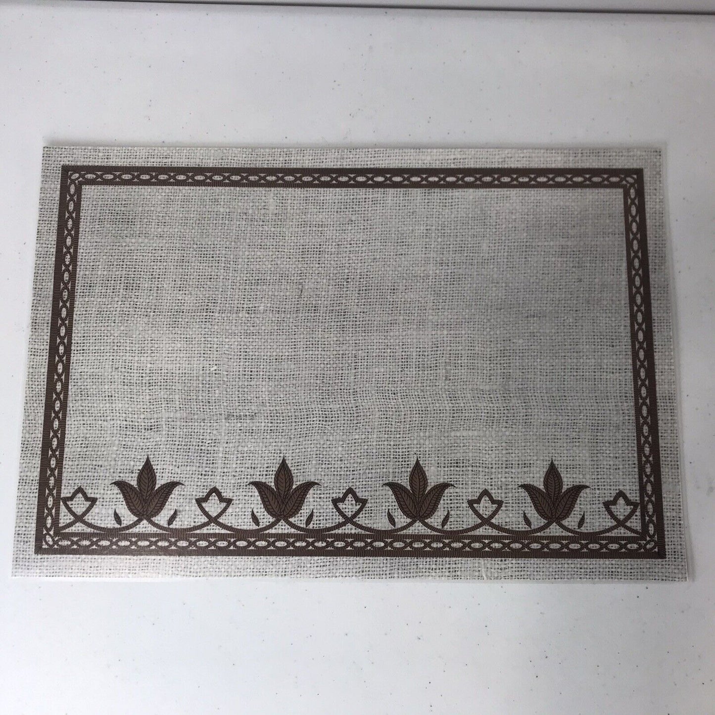 Set Of 6 Vintage “This Is Our Country” Placemats, Laminated & Washable