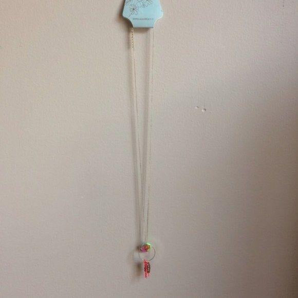 NEW Dreamcatcher Silver Multi-Color Necklace