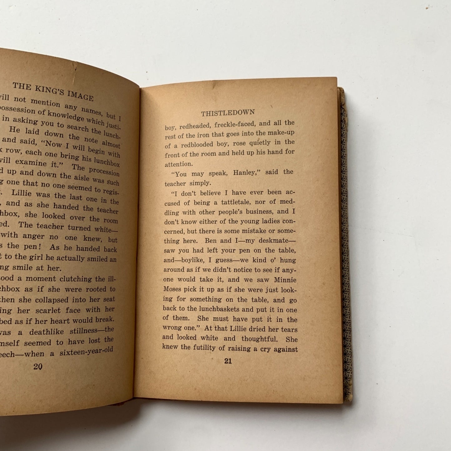 Vintage 1928 The King's Image And Other Stories for Young People Book