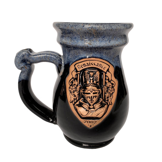 Banner Oak New London MN Pottery 2002 Renaissance Coffee Mug
