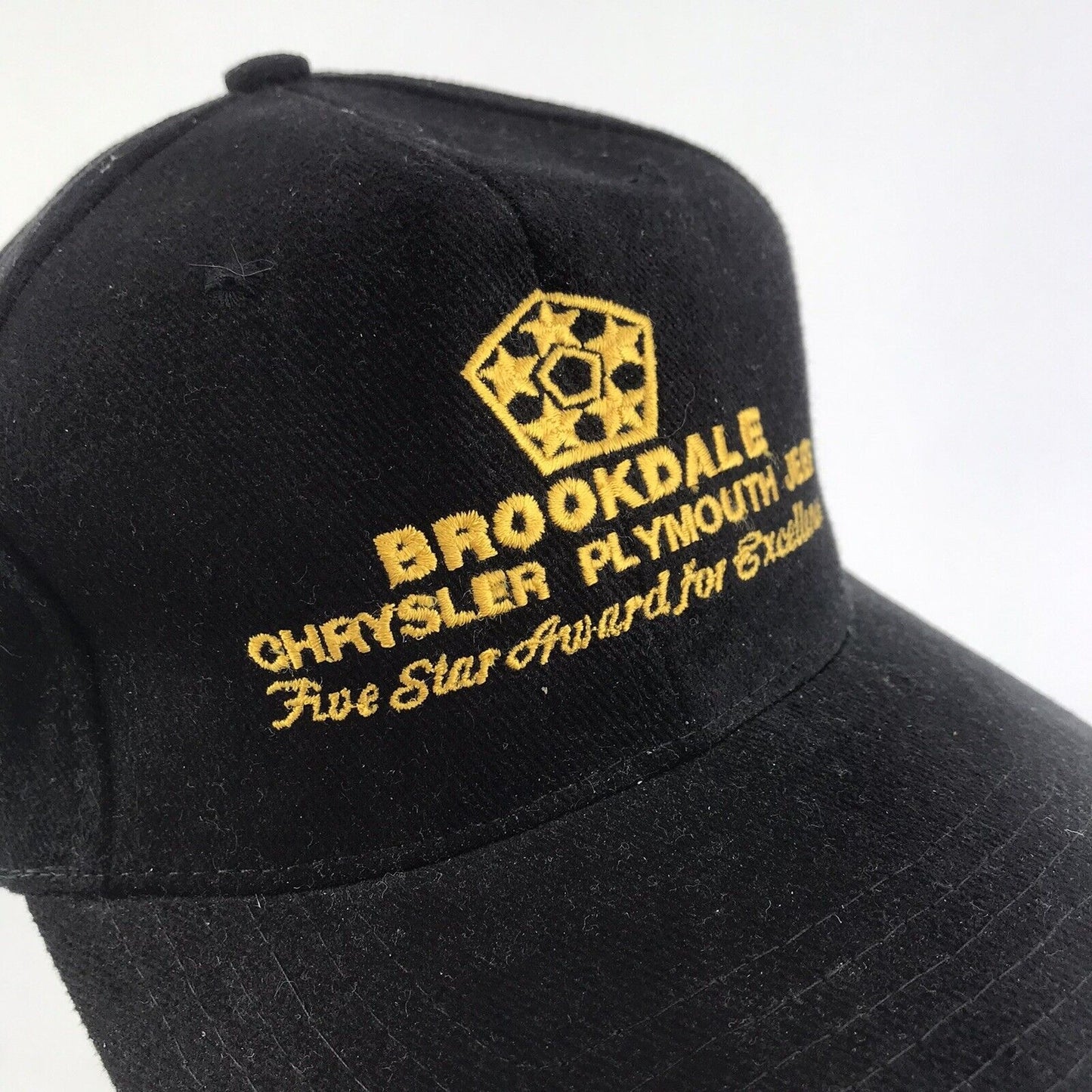 Vintage Brookdale Chrysler Plymouth Jeep Car Dealership Hat by Cobra Caps, MN