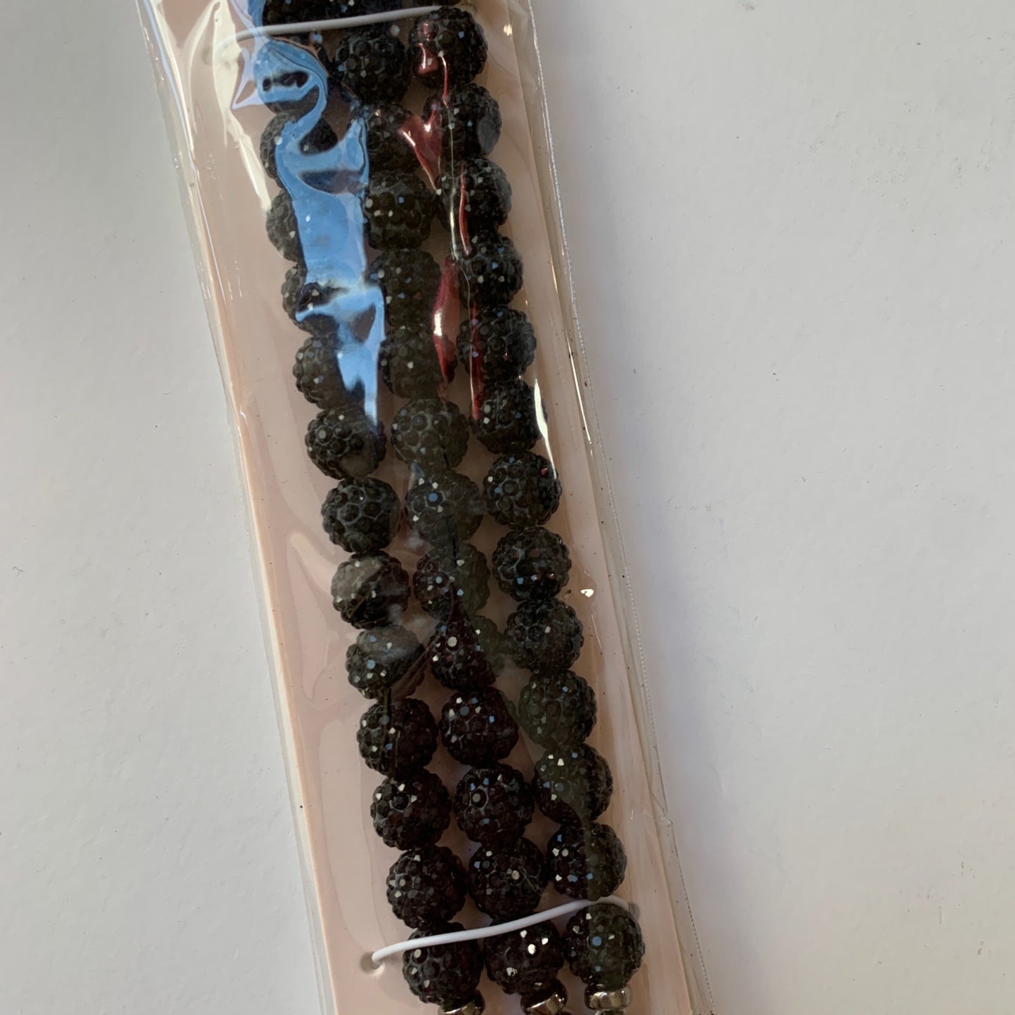 NEW Black Beaded Apple Watch Band Bracelet