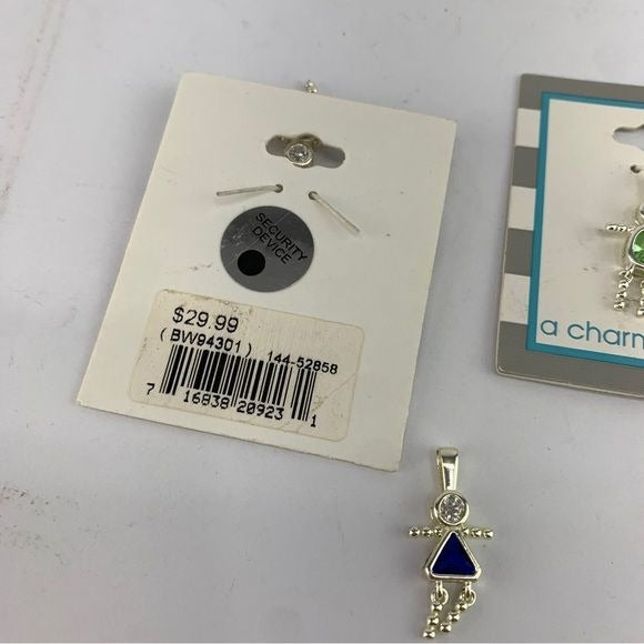 A Charming Idea Birthstone Babies Charms Lot of 5