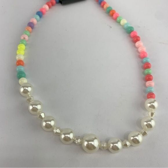 Urbanology Faux Pearl Beaded Necklace
