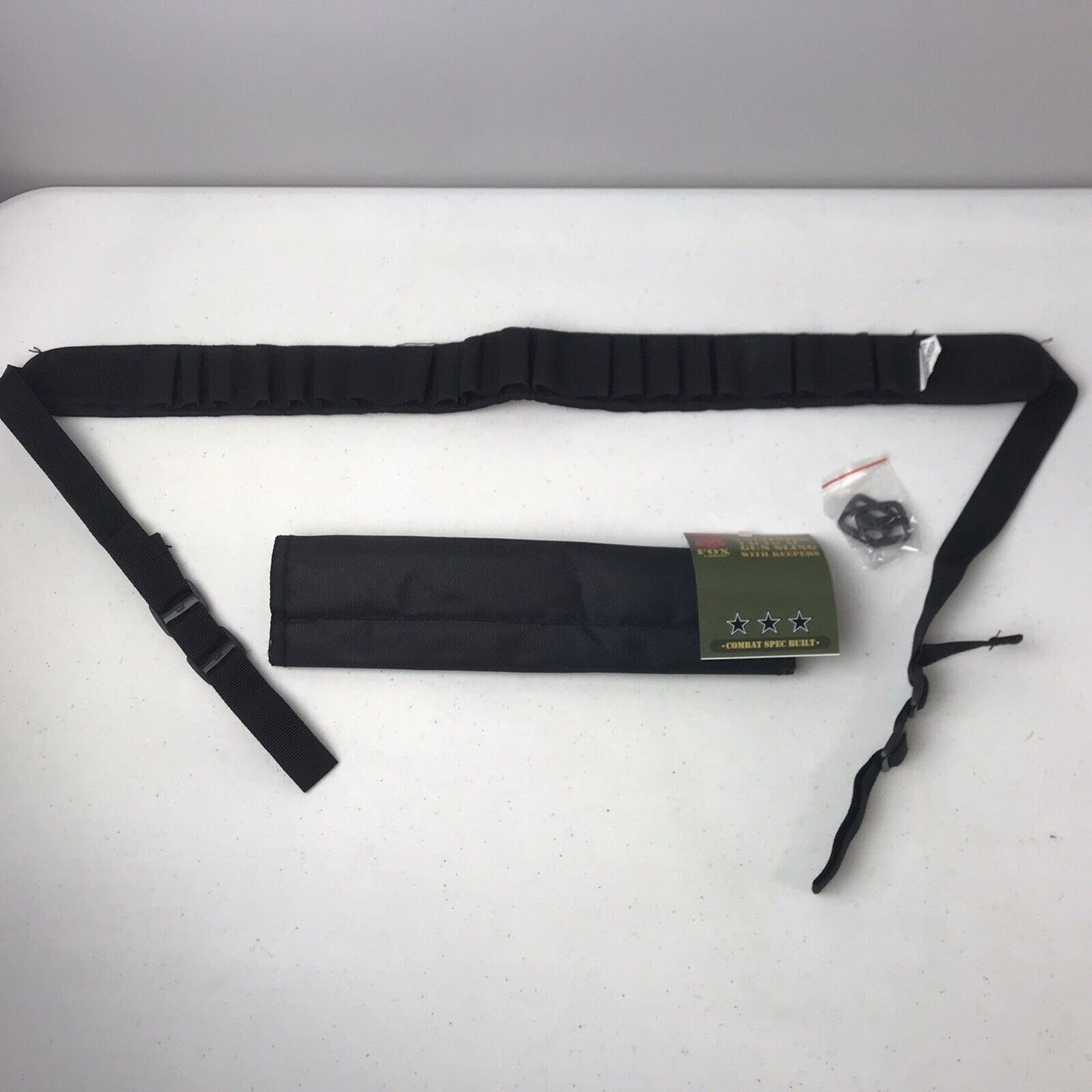 Fox Cargo Tactical Gun Sling w/ Keepers 55-381, Black