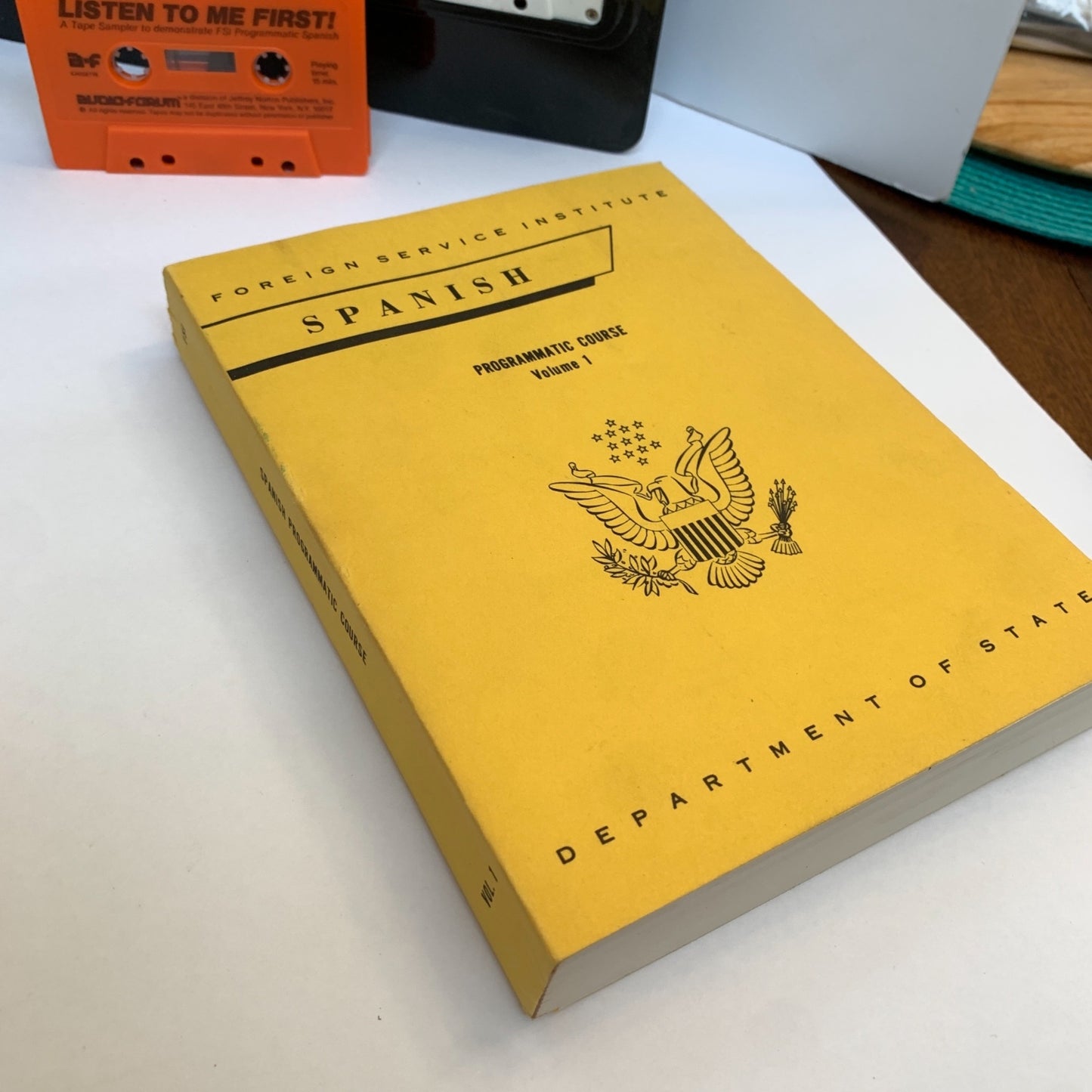 Vintage Foreign Service Institute Spanish Programmatic Course Dept of State 1967