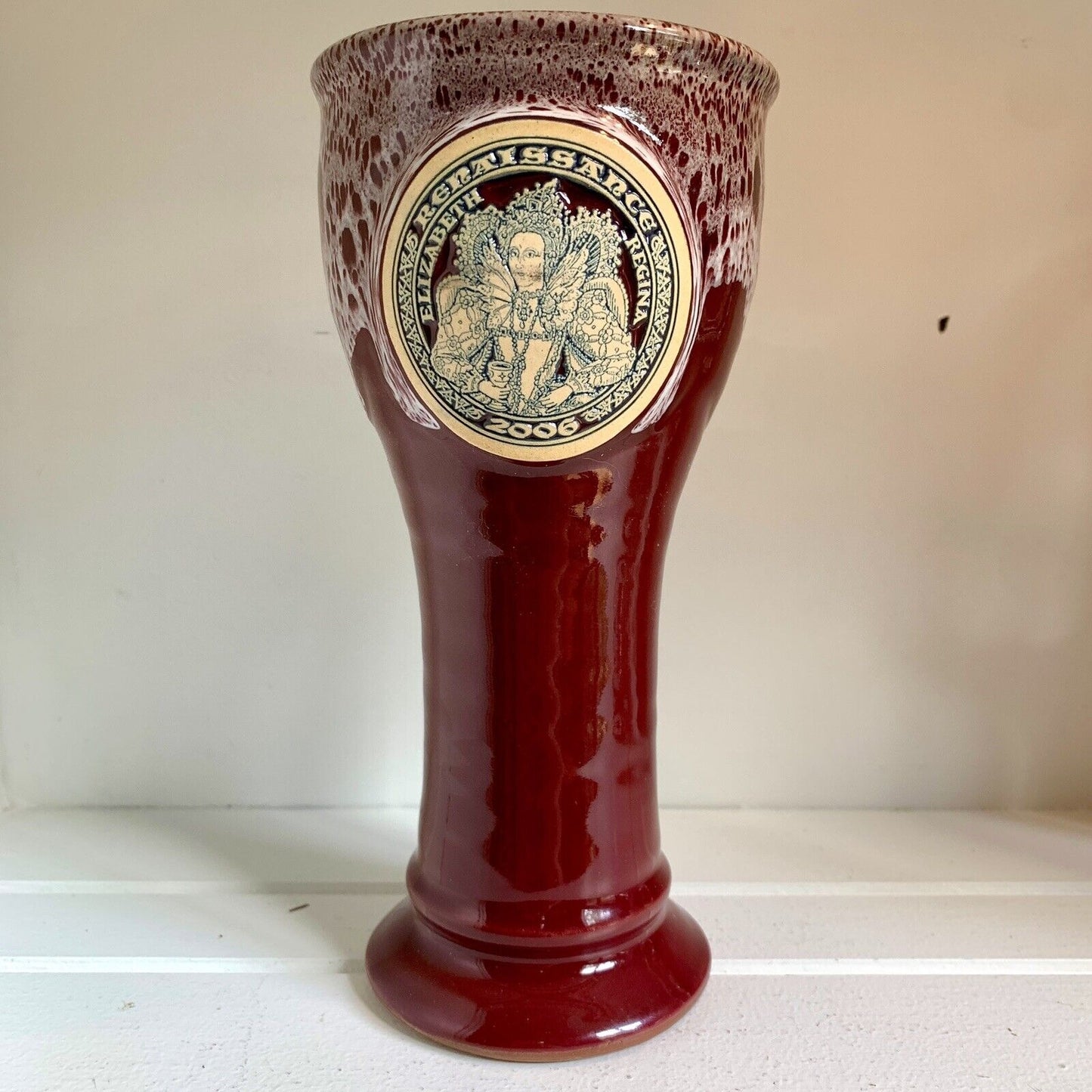 Deneen Pottery St. Paul Minnesota Renaissance Elizabeth Regina Goblet