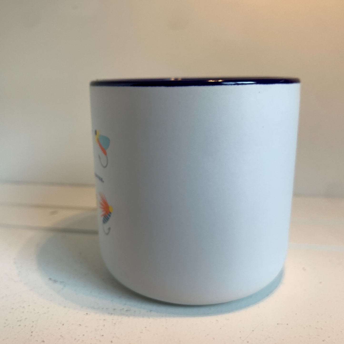 Caribou Coffee So Fly Fishing Coffee Mug Ceramic