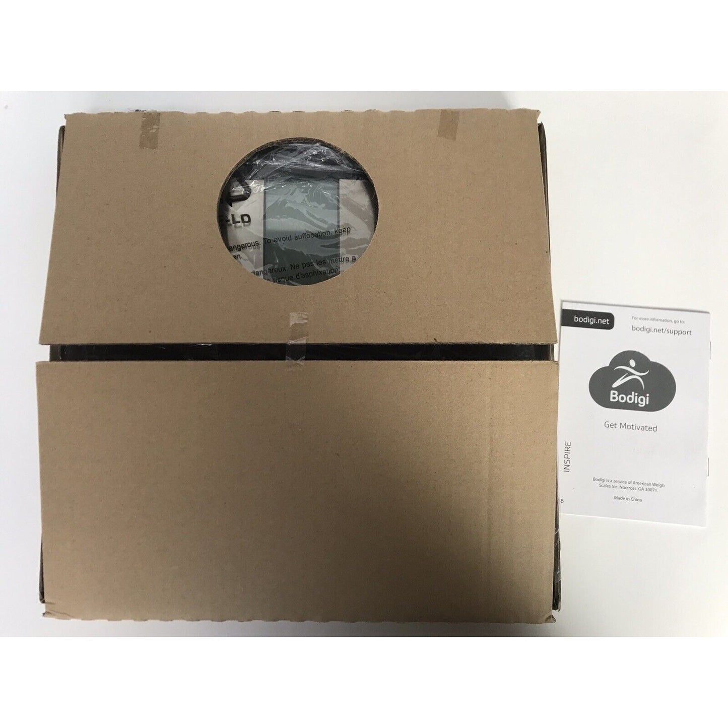 Bodigi Inspire Smart Body Fat Scale by AWS 397 lb x .2 lb Bluetooth IOS Android