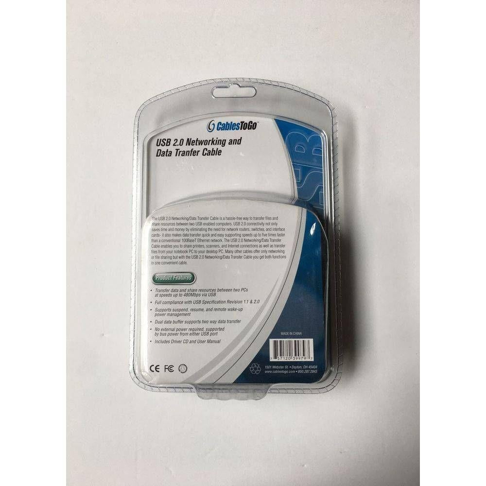 USB 2.0 Network And Data Transfer Cable
