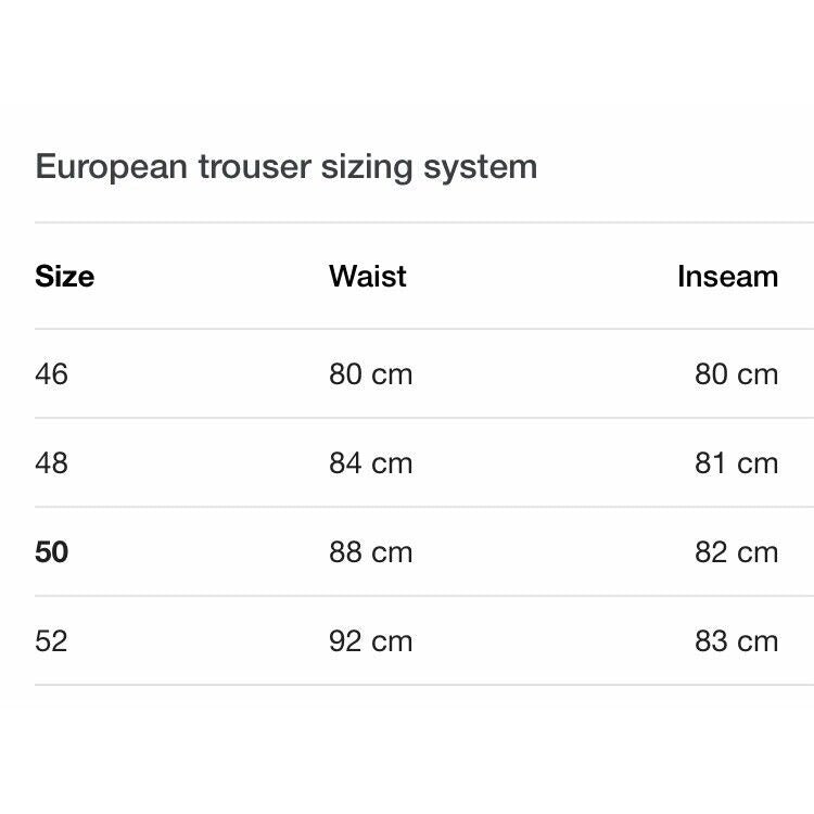 Patton by Stravolo ART 285 Waterproof & Windproof Pants EURO Size 50 NEW!