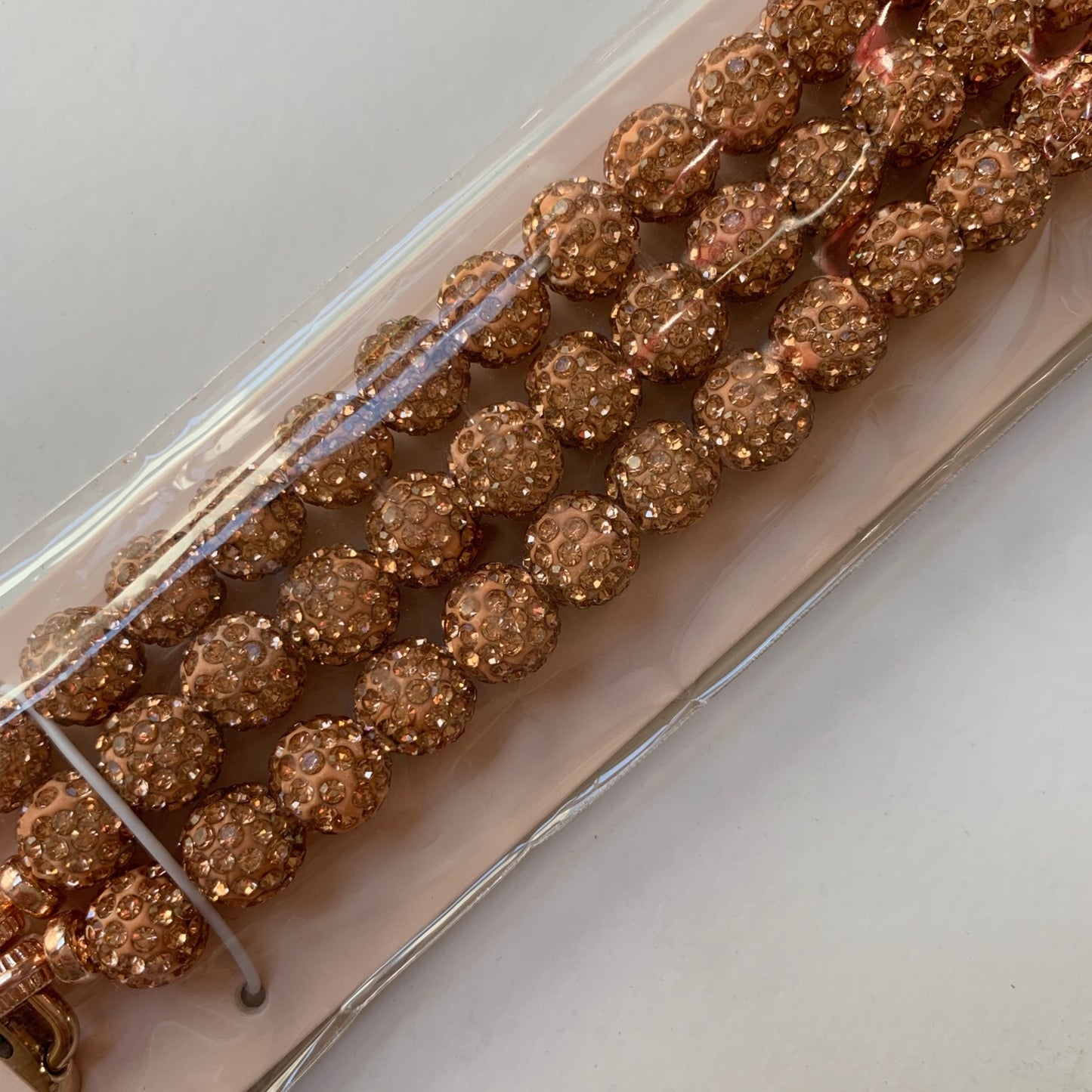 NEW Rose Gold Beaded Apple Watch Band Bracelet