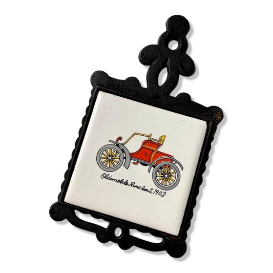 Vintage Homco Car Trivet Tile