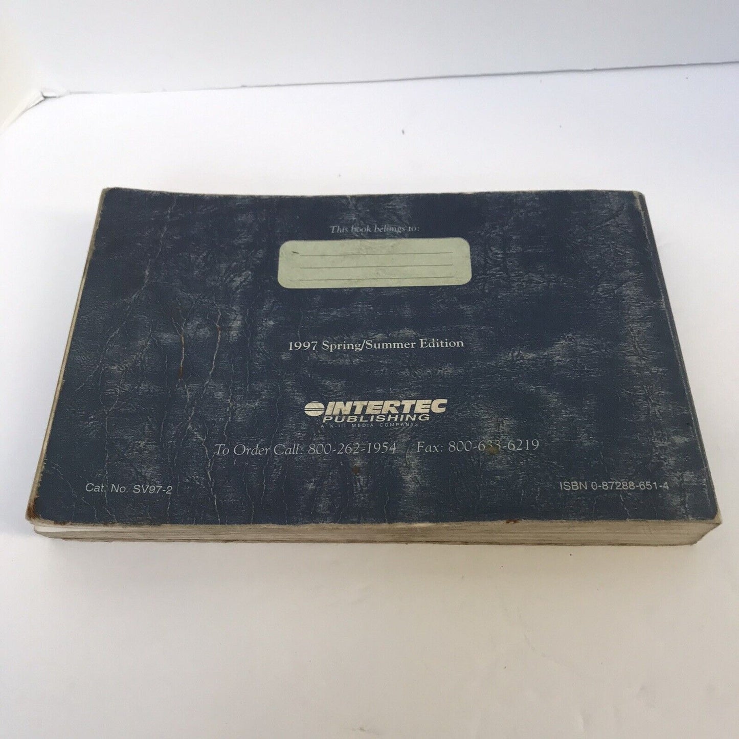 1997 Clymer Sport Vehicle Blue Book Manual Snowmobile Motorcycle PWC ATV