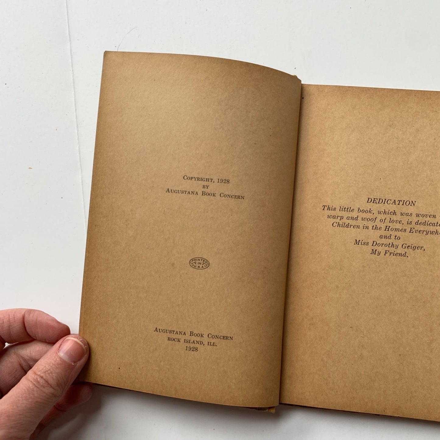 Vintage 1928 The King's Image And Other Stories for Young People Book