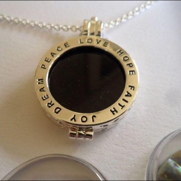 NEW Interchangeable Pendant Necklace Onyx