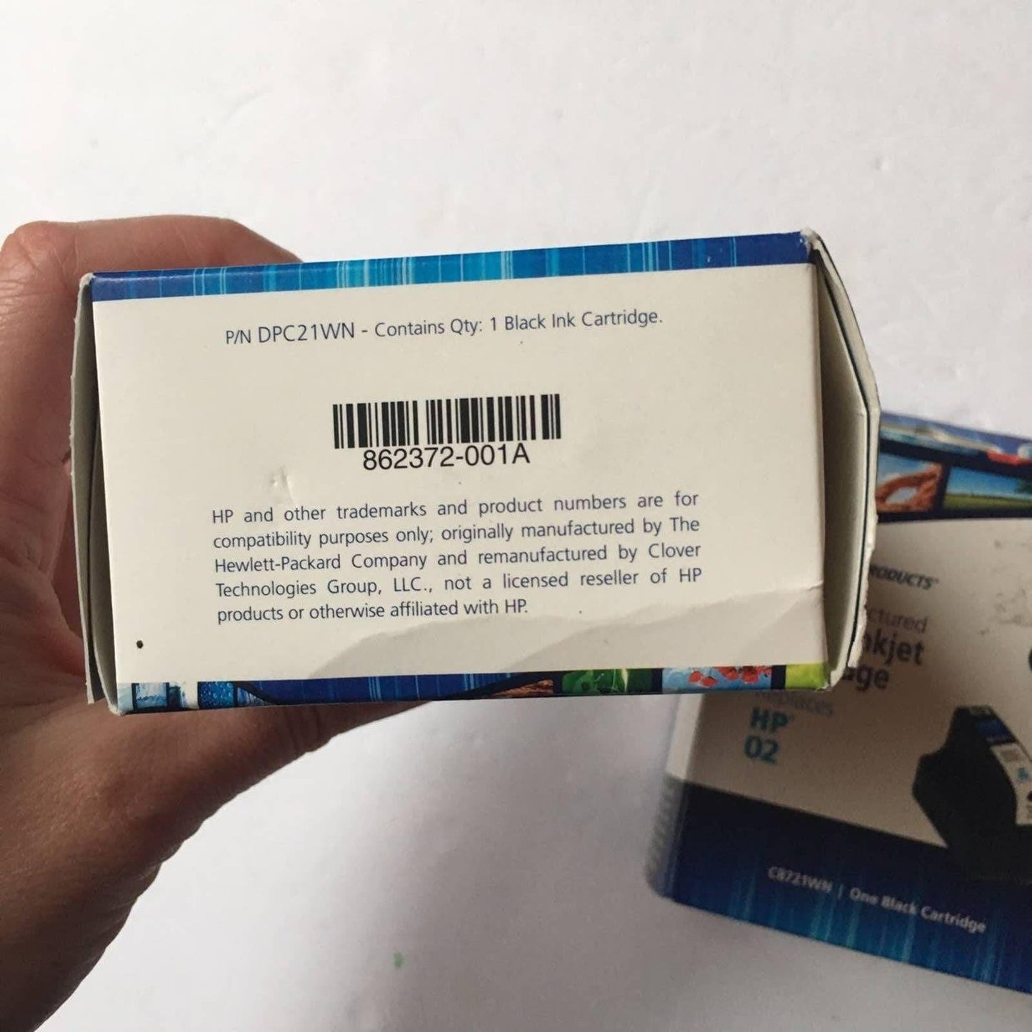 HP 02 remanufactured cartridge lot