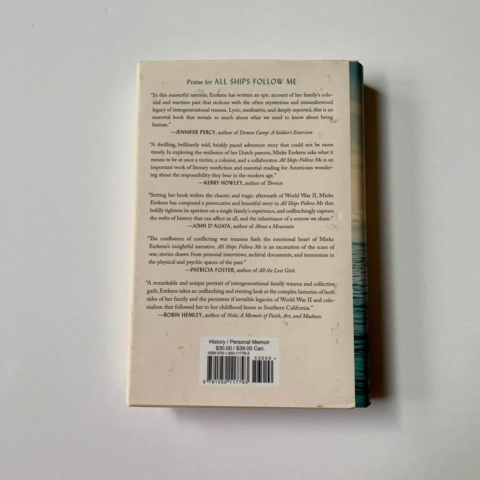 New All Ships Follow Me Hardcover Book