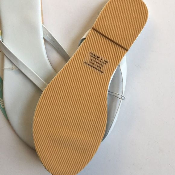Envision Studio White Sandals New