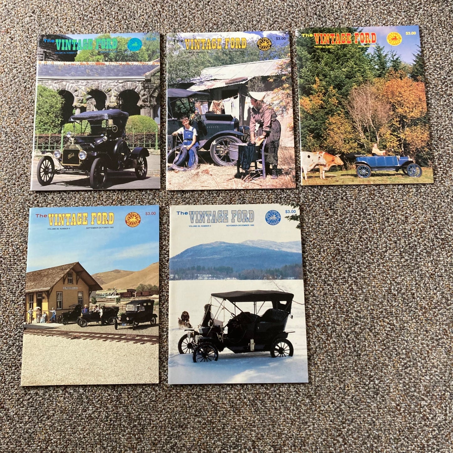 Lot 5 The Vintage Ford Magazine 1993 Model T Ford Club of America