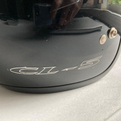 HJC CL-5 Motorcycle Helmet Black DOT Size LARGE