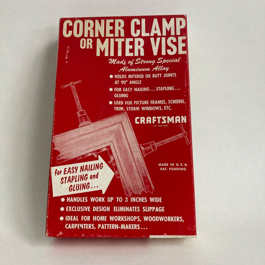 Vintage Craftsman Corner Clamp or Miter Vise 9-6666 Sears Roebuck & Co.