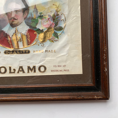 Vintage Rolamo Cigar Framed Print