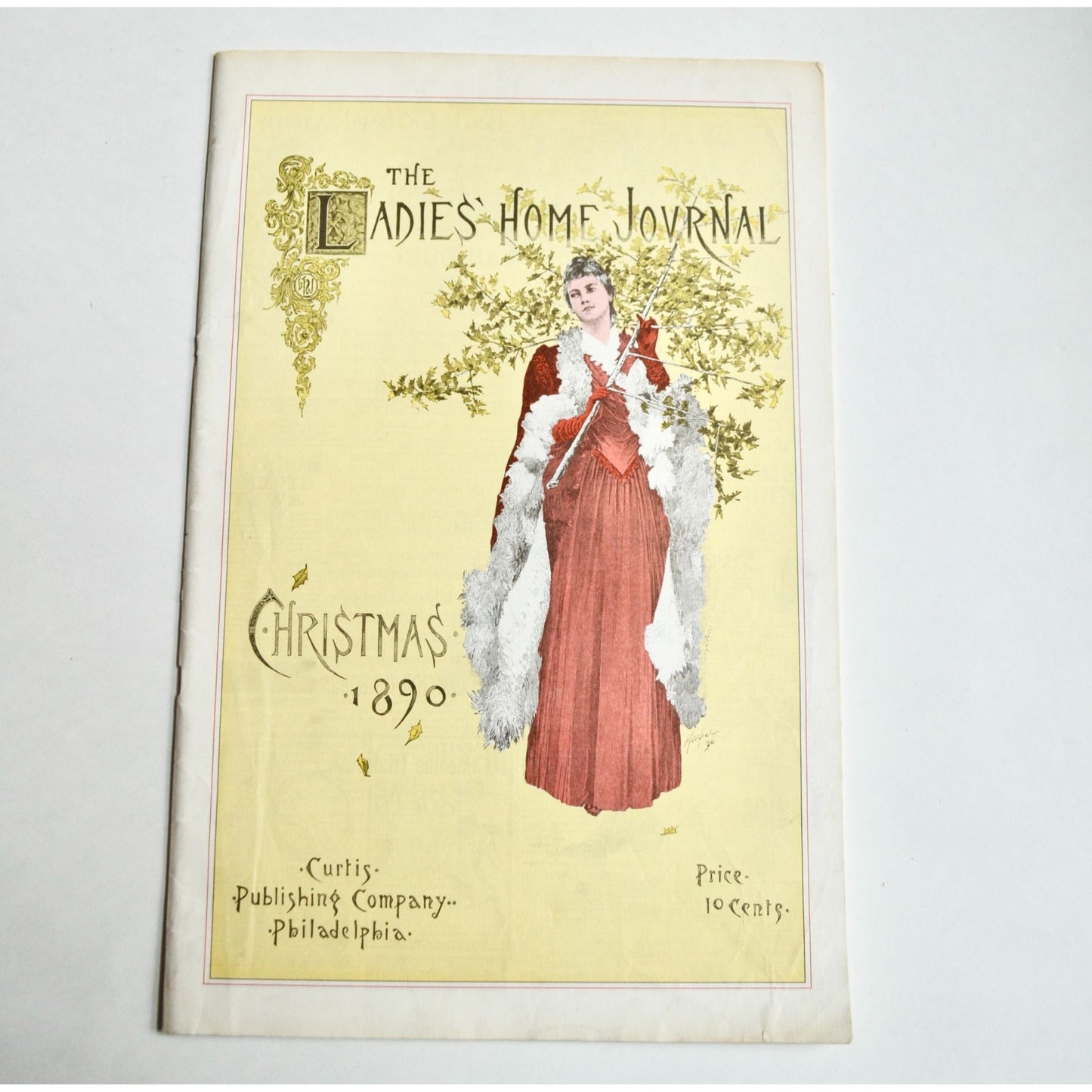 1890 Ladie's Home Journal Christmas Reproduction Magazine Vintage