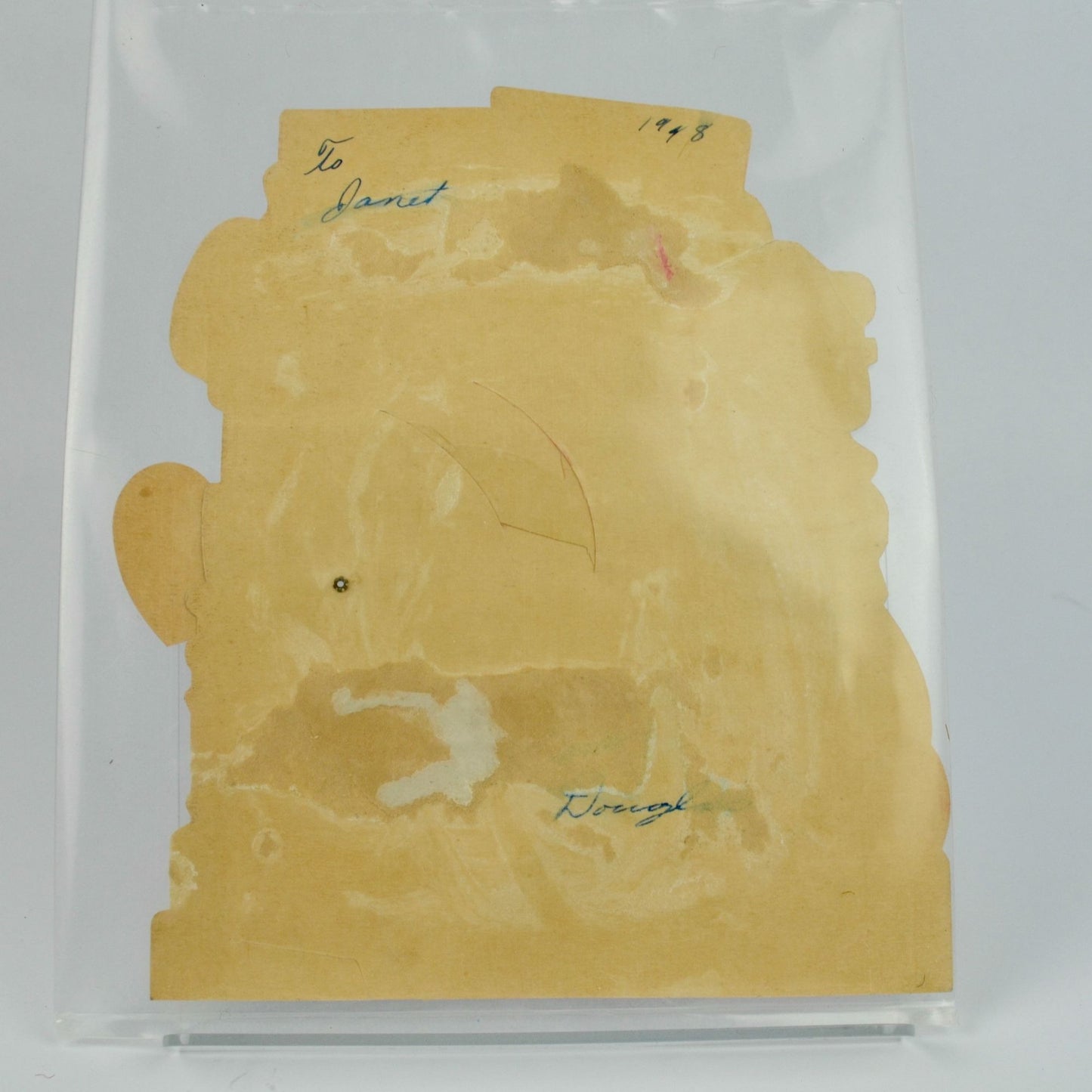 Vintage Mechanical Shirley Temple Child Star Articulating Valentine's Day Card