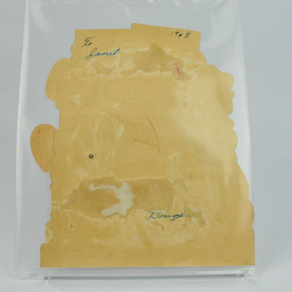 Vintage Mechanical Shirley Temple Child Star Articulating Valentine's Day Card