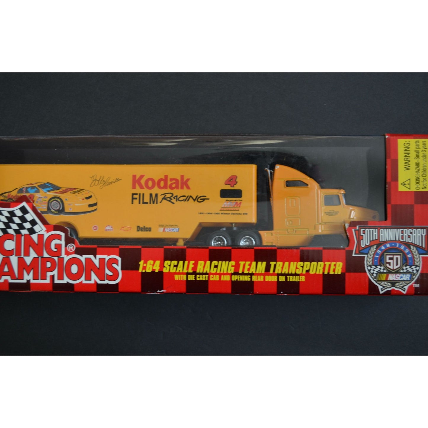 Racing Champions 1:64 Scale Kodak Film Racing NASCAR Team Transporter