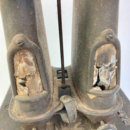 Antique Taylor & Boggis No. 2 Summer Girl Cast Iron Stove Patent 1893 Vintage