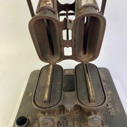 Antique Taylor & Boggis No. 2 Summer Girl Cast Iron Stove Patent 1893 Vintage