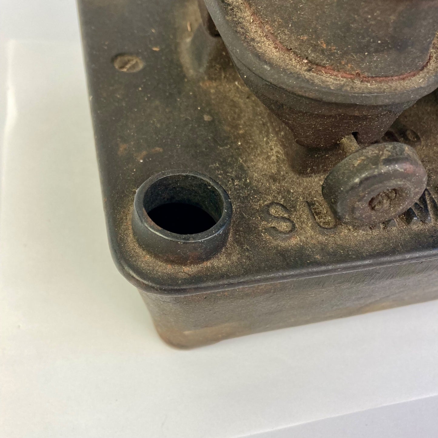 Antique Taylor & Boggis No. 2 Summer Girl Cast Iron Stove Patent 1893 Vintage