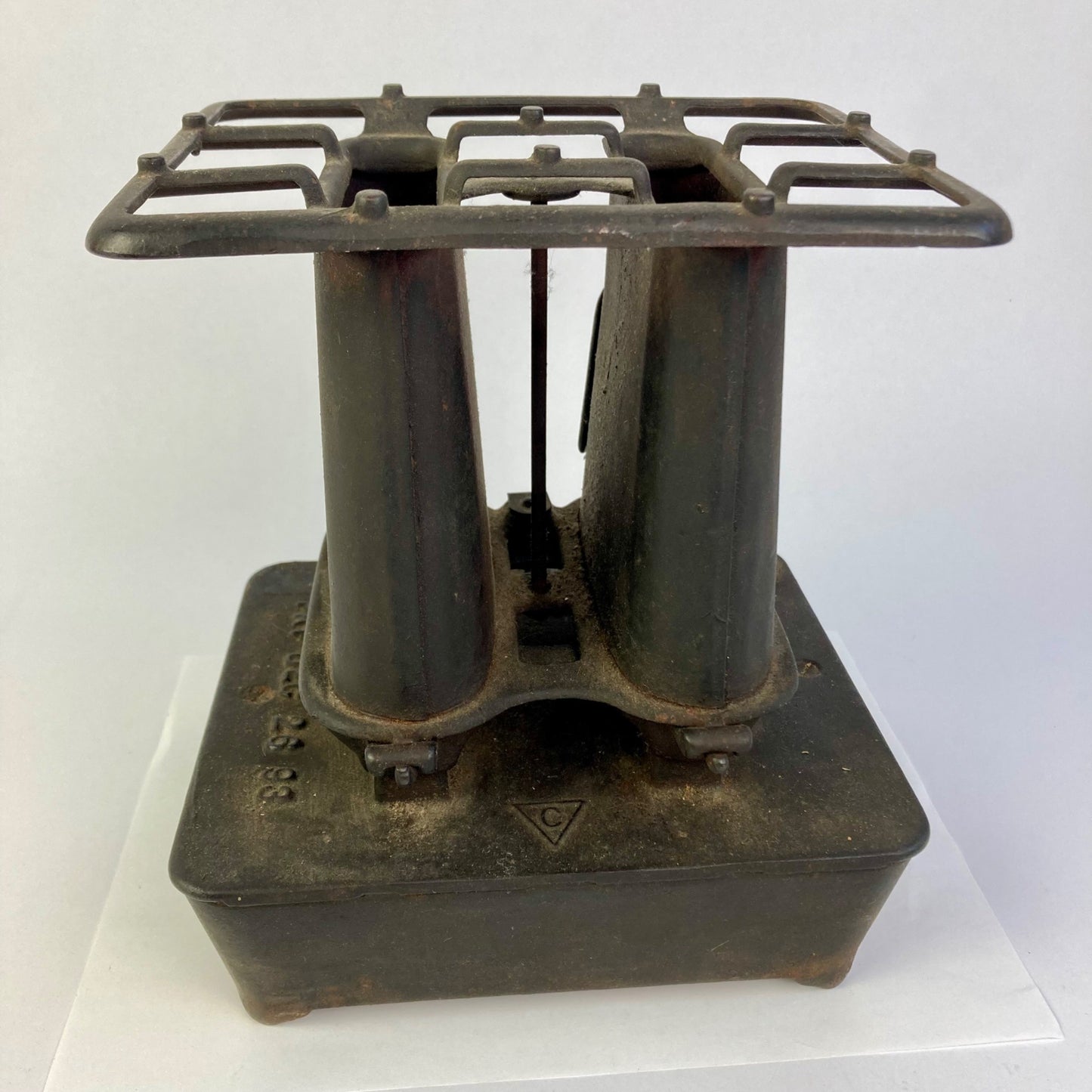 Antique Taylor & Boggis No. 2 Summer Girl Cast Iron Stove Patent 1893 Vintage