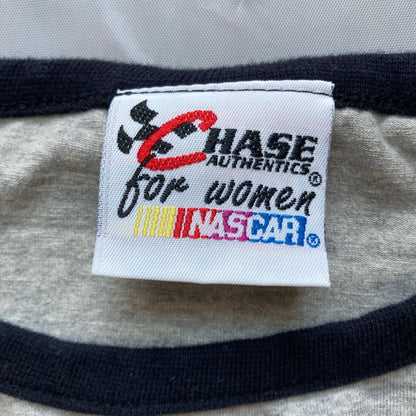 JJ Yeley Interstate Batteries NASCAR Baseball Sleeve T-Shirt 3/4 Women's M