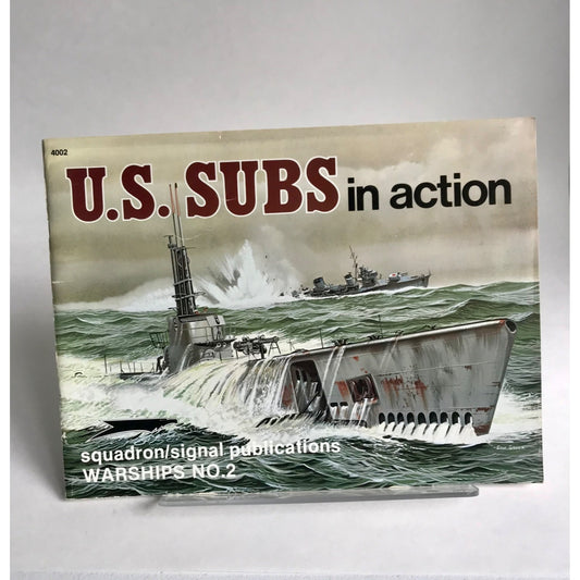 U.S. Subs In Action Vintage Book 1983 Warships No. 2