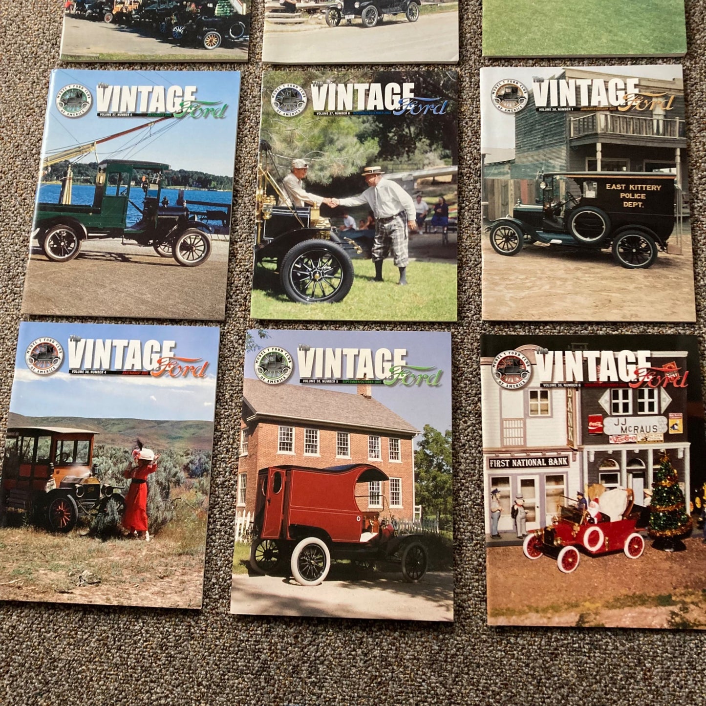 Lot 9 The Vintage Ford Magazine 2002-2003 Model T Ford Club of America