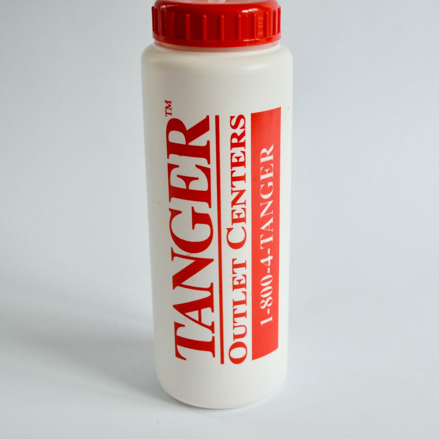Vintage 1990's Tanger Factory Outlet Center Water Bottle 9"