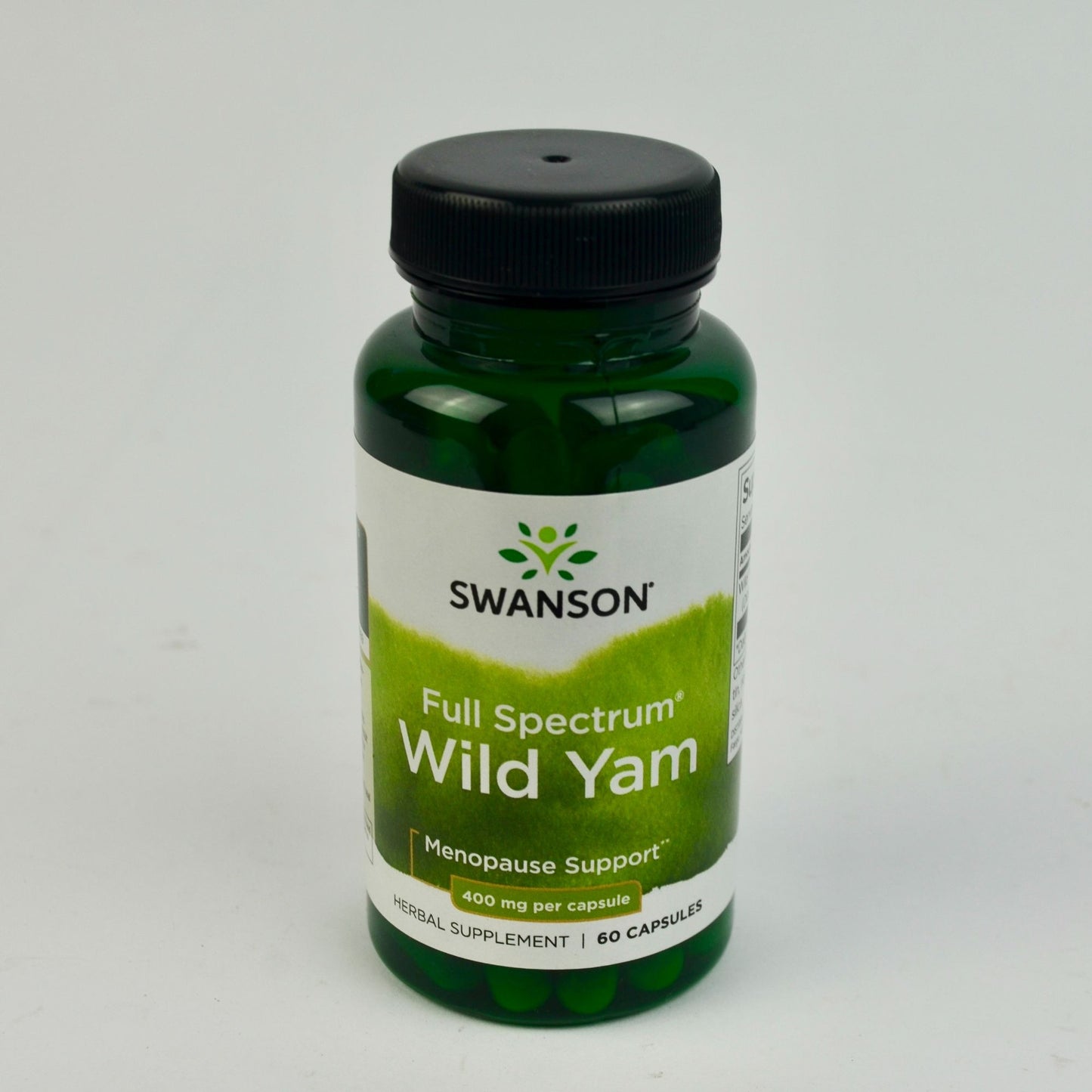 Swanson Full Spectrum Wild Yam 400 mg 60 Capsules EXP 10/27