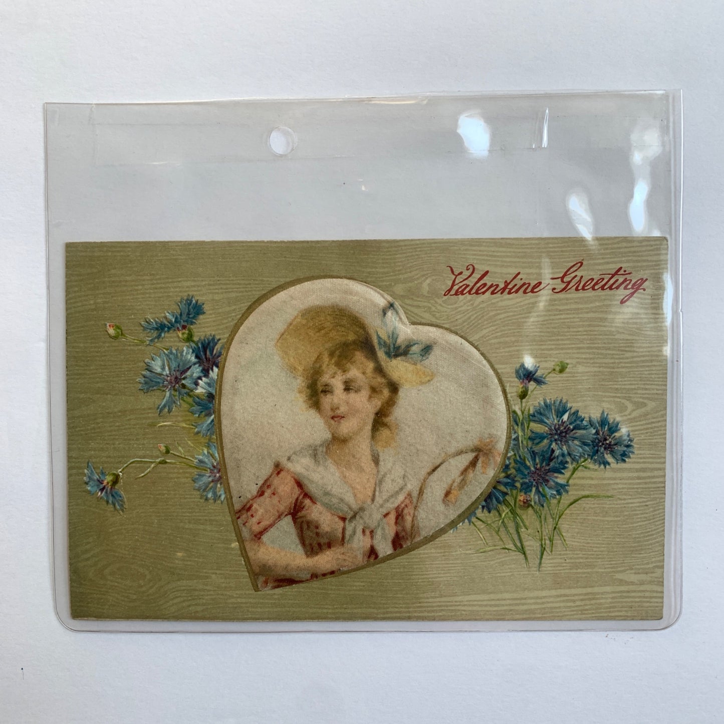 Antique Valentine's Day Postcard Made in Germany